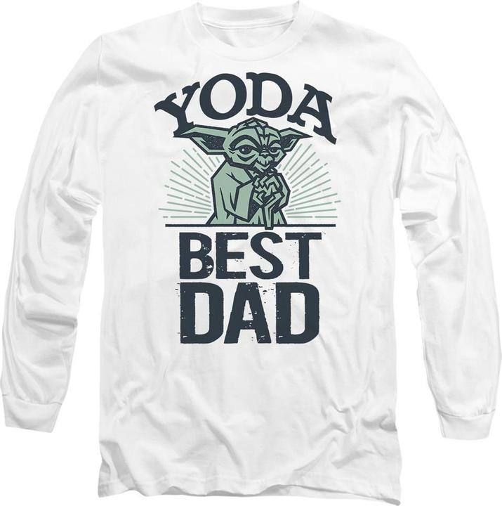 Immagine prodotto Star Wars Yoda Best Dad Maglietta Festa del Papà Adulto Unisex (L)