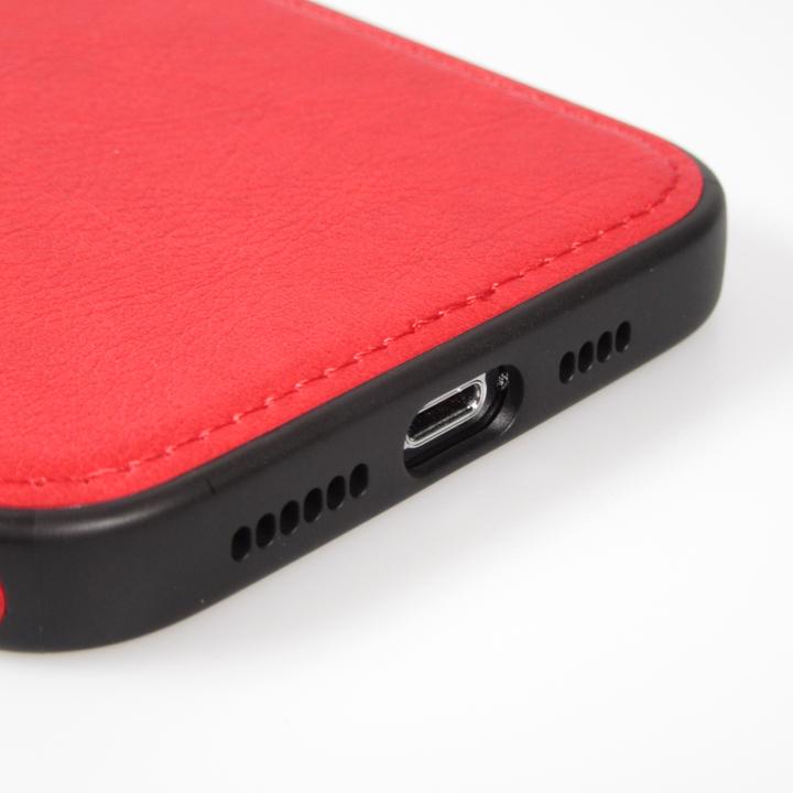Actual product image PhoneLook Coque Premium Cuir avec surpiqûres et trou (Apple iPhone 13 Pro Max)