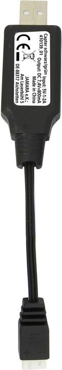 Jamara USB Charging Cable Capter Speedboot 7.4V 2.4GHz