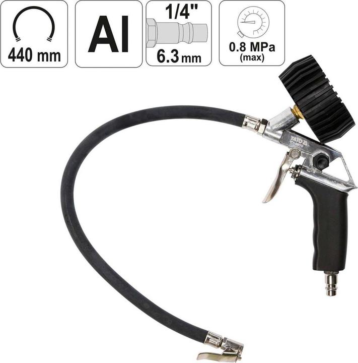 Actual product image Yato Tire Inflating Gun