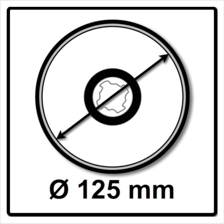 Actual product image Bosch Professional Zubehör PRO Stainless Steel and Metal X-Lock cutting disc, 125 x 1 x 22.23 mm