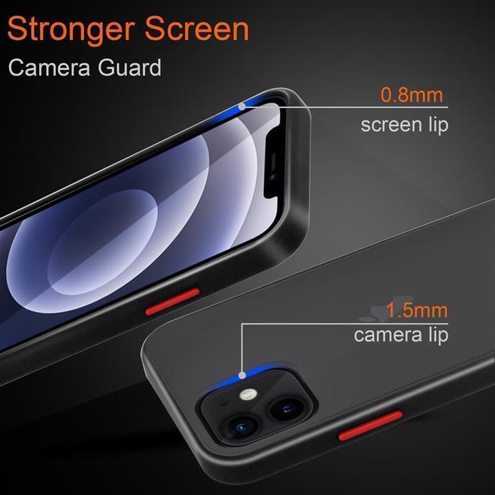 Actual product image Cadorabo Hybrid Matt Cover (Apple iPhone 12 mini)