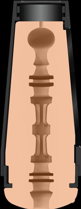 Actual product image Doc Johnson Lulu Chu - Ultraskyn Stroker - Pussy