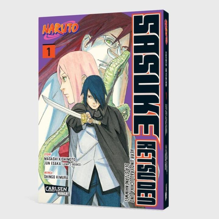 Actual product image Naruto - Sasuke Retsuden: Herr und Frau Uchiha und der Sternenhimmel (Manga) 1 (German, Jun Esaka, Masashi Kishimoto, 2024)