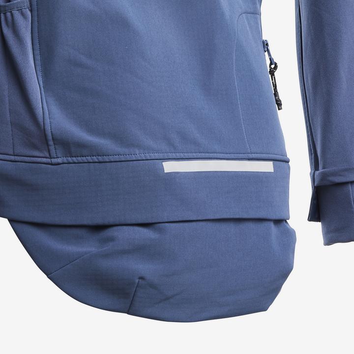 Actual product image Rockrider Bicycle winter jacket MTB men blue (XL)