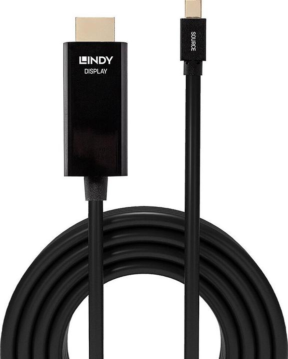 Immagine prodotto Lindy Mini DisplayPort (2 m, DisplayPort, HDMI)