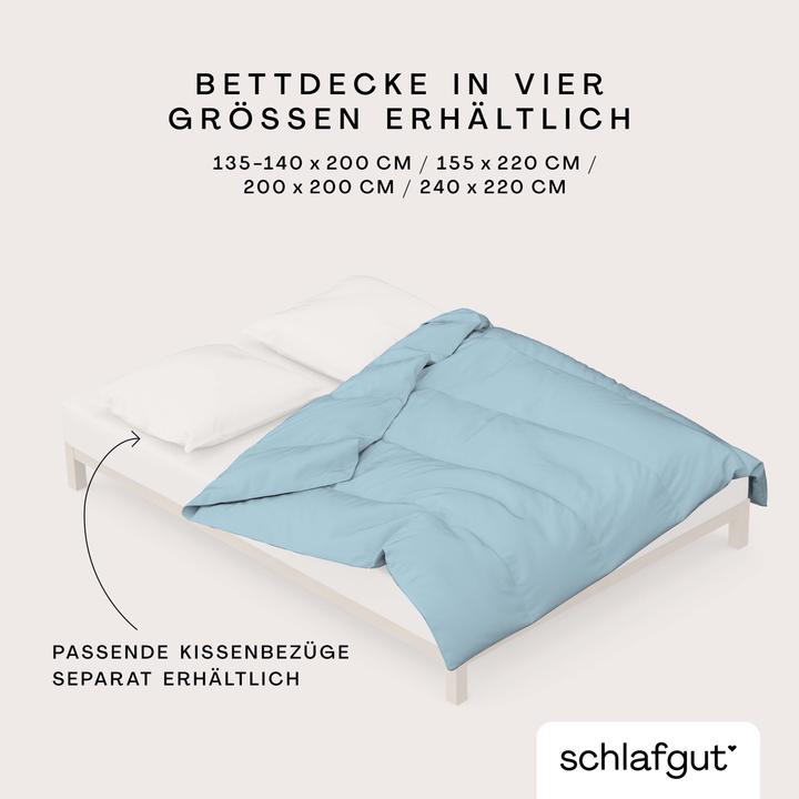Immagine prodotto schlafgut Woven Satin (Copripiumino, 155 x 220 cm)