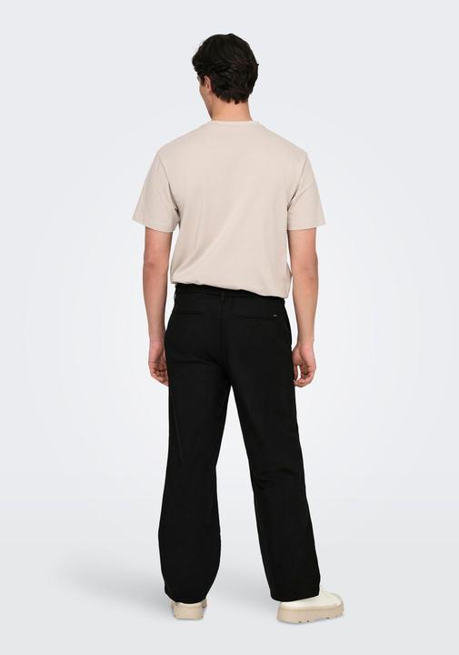 Actual product image Only & Sons Onsbob Loose Cot Lin 0007 Pant Noos (32)