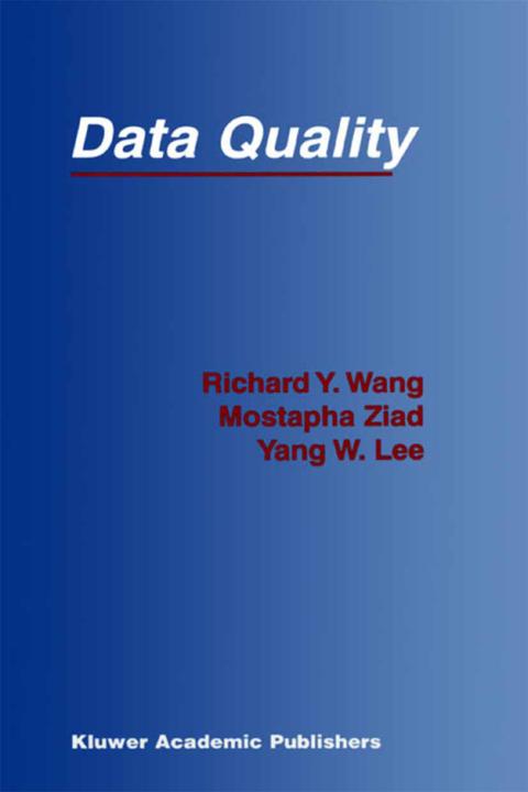 Actual product image Data Quality (English, Mostapha Ziad, Richard Y. Wang, Yang W. Lee, 2013)