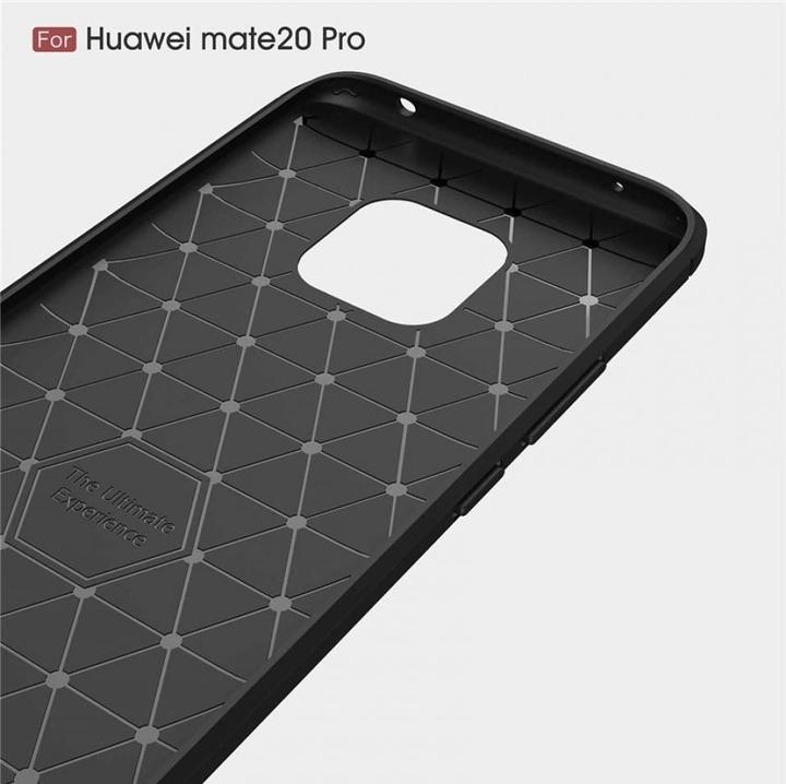 Image du produit Screenguard Housse Huawei Mate 20 Pro Carbon Brushed Soft TPU (Mate 20 Pro)