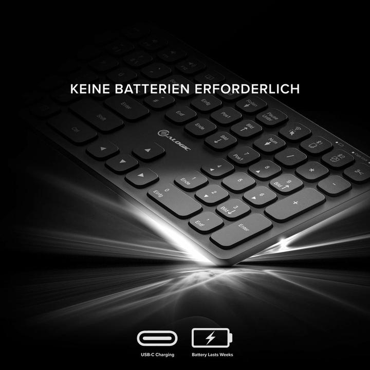 Produktbild Alogic Echelon USB-C Rechargeable Blue (DE, Kabellos)