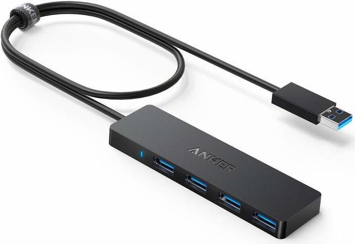 Image du produit Anker E/A HUB USB 5 EN 1/A8334HA1 (USB-C, 5 Ports)