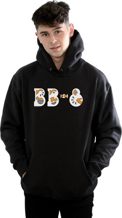 Produktbild Star Wars The Rise Of Skywalker BB8 Text Logo Kapuzenpullover (L)