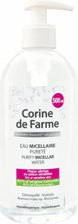 Produktbild Corine de Farme Purity micellar water (Puder, 500 ml)