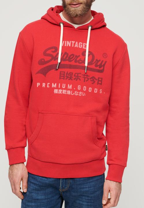 Actual product image Superdry Classic Vintage Logo Heritage Hoodie (M)
