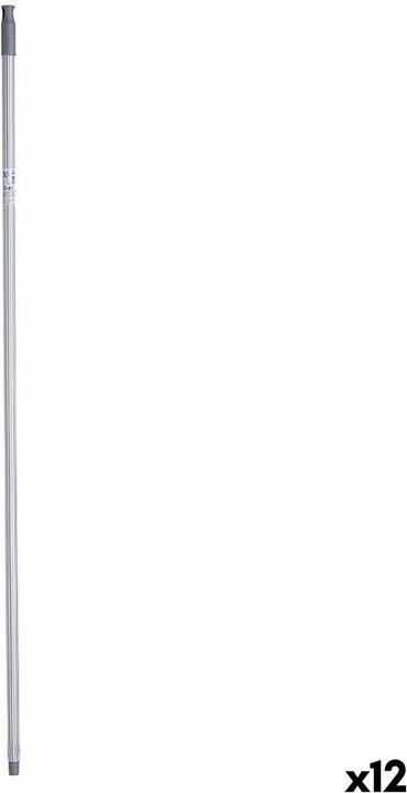 Image du produit Natec Besenstiel Streifen 2,3 x 130 x 2,3 cm Grau Metall (12 Stück) (12 pcs)
