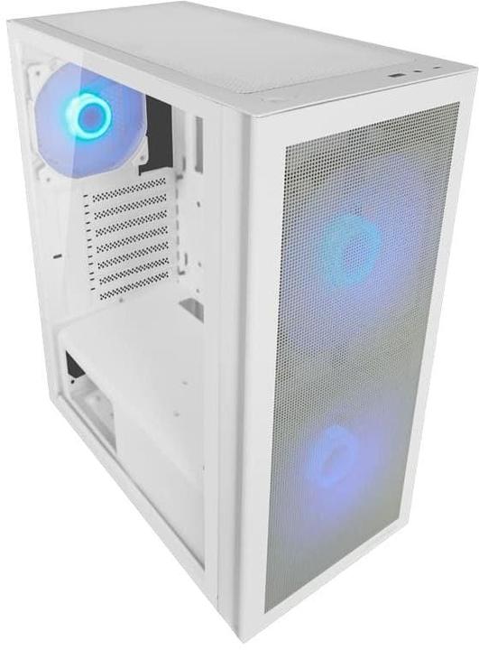 Produktbild LC-Power Geh?use Micro-ATX 717W white USB3.2/Audio,o.Netzteil (mATX, Mini-ITX, ATX)