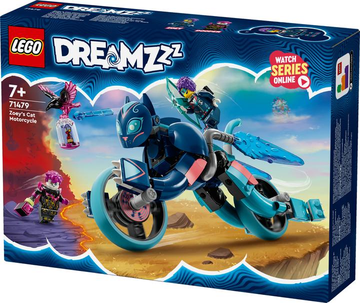Produktbild LEGO Zoeys Katzenmotorrad (71479, LEGO Dreamzzz)