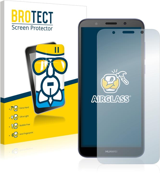 Actual product image BROTECT AirGlass Glass (1 Piece, Huawei Y5 (2018))