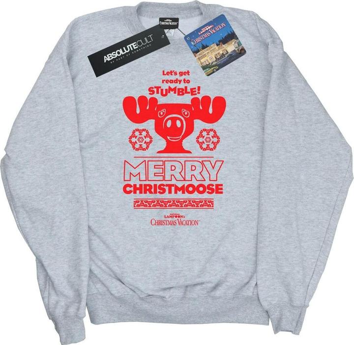 National Lampoon´s Vacation National Lampoon's Christmas Vacation Merry Christmoose Sweatshirt (XXL)
