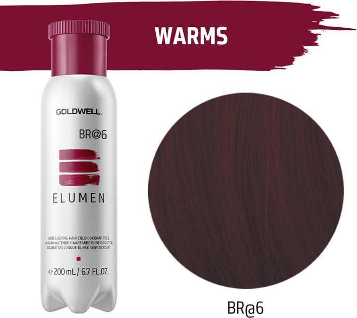 Actual product image Goldwell Elumen Bright (BR@6 Brown Red)