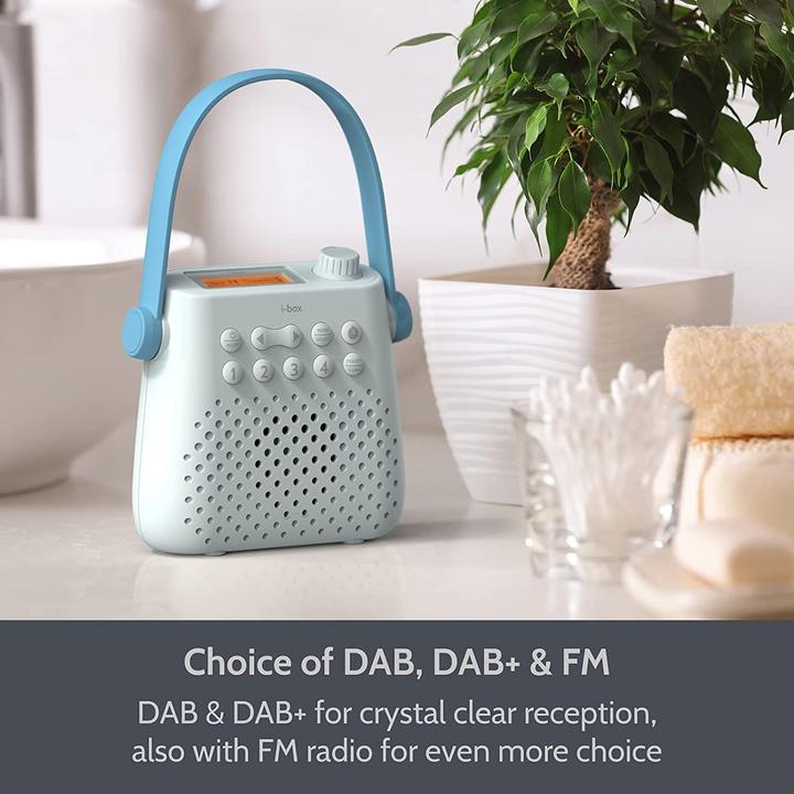 Actual product image I-Box Shower radio (FM, DAB+, DAB, VHF)