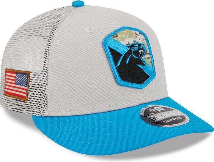 Produktbild New Era 9Fifty Cap Salute to Service Carolina Panthers (One Size)