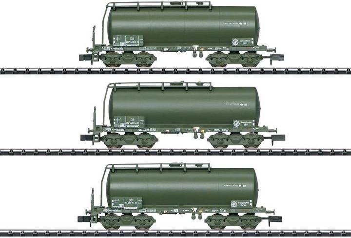 Produktbild MiniTrix N 3er-Set Kesselwagen USTC der DB (Spur N)