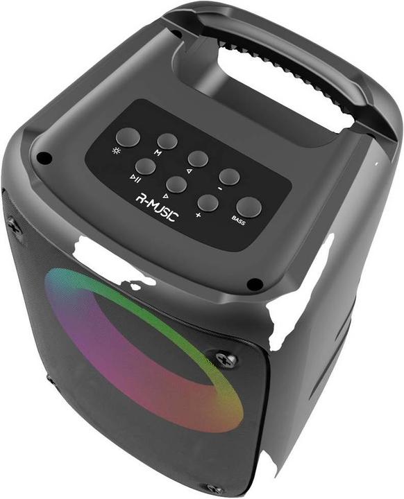 Produktbild R-Music LED BOX Party Lautsprecher (2 h, Akkubetrieb)