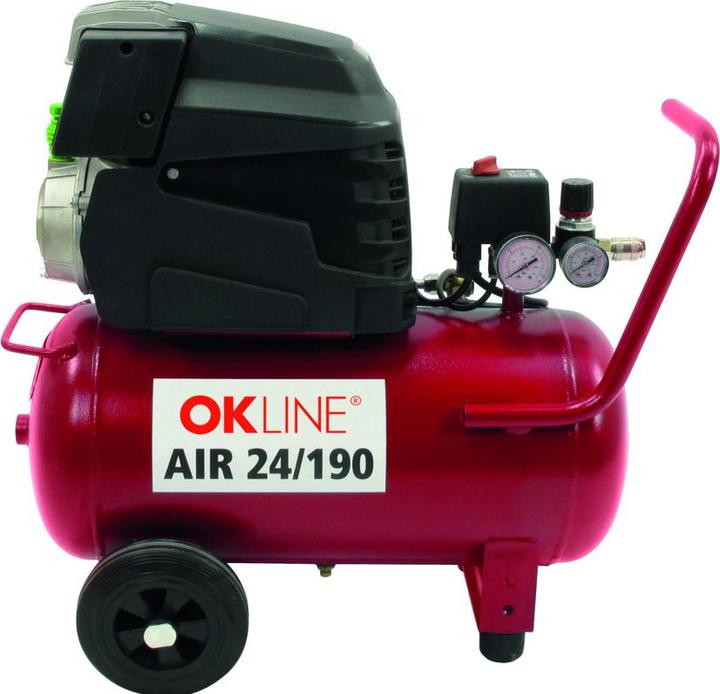 Produktbild OK-Line Kompressor AIR 24/190 (9 Bar, 24 l)