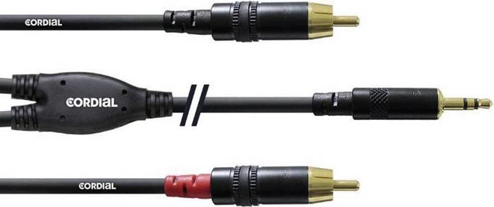 Image du produit Cordial Câble de connexion CFY WCC (3 m, Jack 3,5 mm (AUX), RCA)