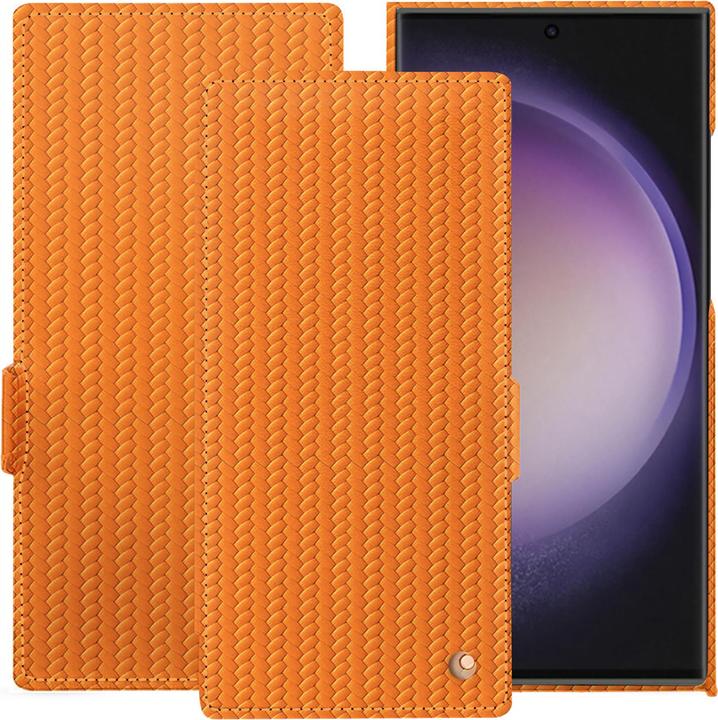 Actual product image Noreve Horizontal leather flap shell (Samsung Galaxy S23 Ultra, Samsung Galaxy S24 Ultra)
