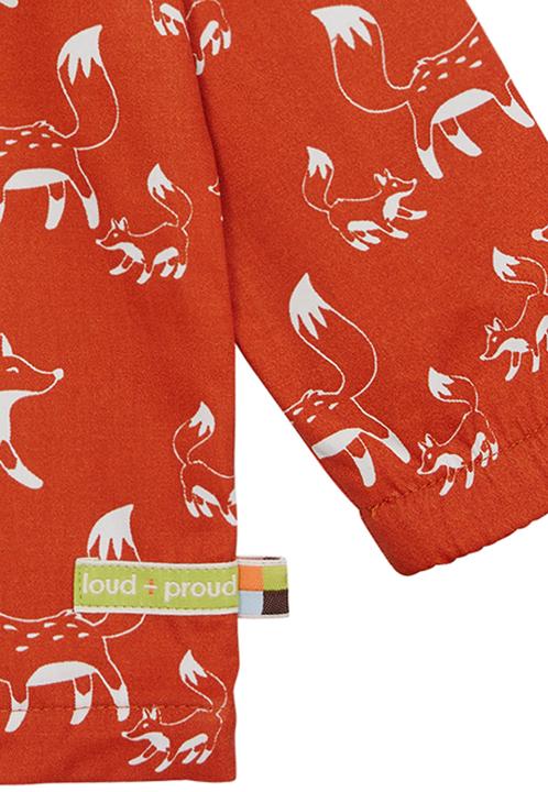 Produktbild loud + proud Kinder Outdoorjacke Terracotta (80)