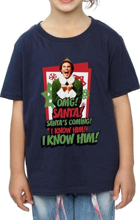 Image du produit Elf - T-shirt OMG SANTA - Fille (152, 158)