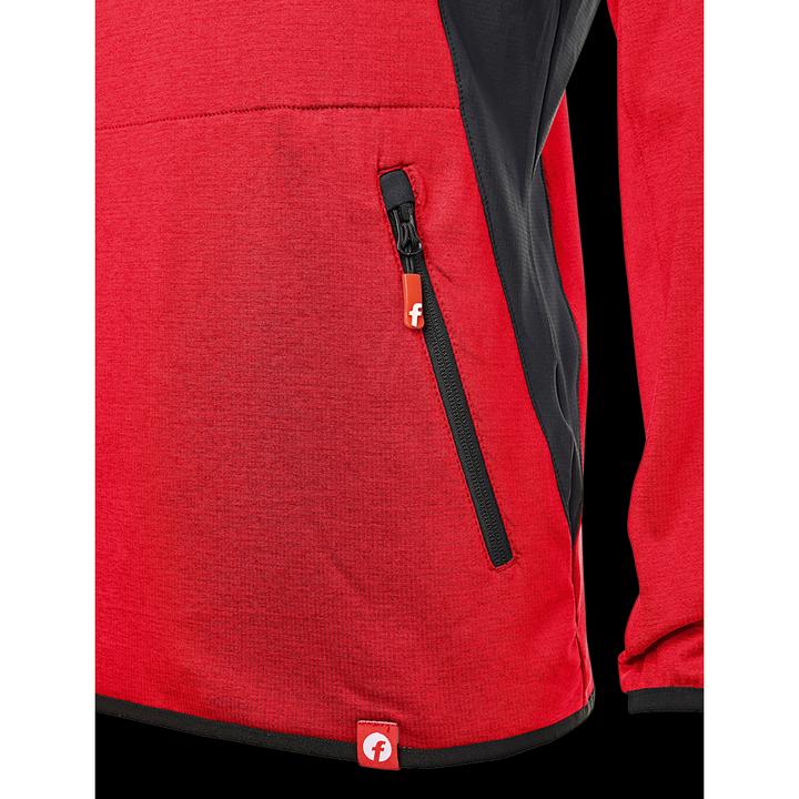 Image du produit Magni Pull en polaire Tech rouge/noir chiné Gr. 2XL Fortis Elements (XXL)