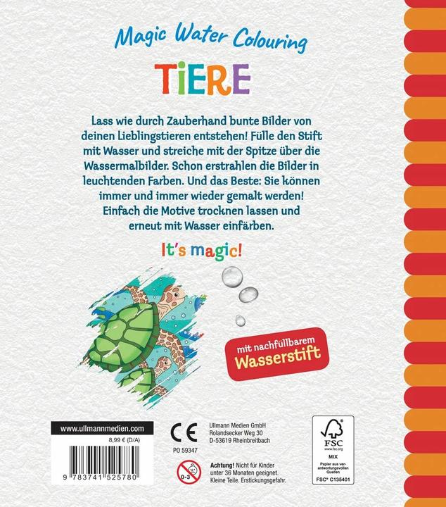 Produktbild Magic Water Colouring - Tiere