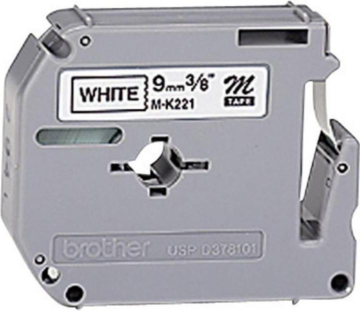 Actual product image Brother M-K221bz (0.90 cm, Black)