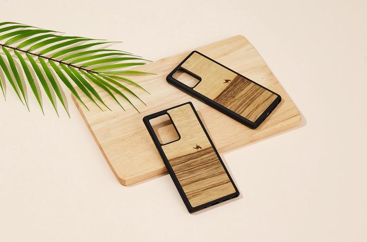 Immagine prodotto Man.Wand Custodia &WOOD per Galaxy Note 20 terra juodas (Samsung Galaxy Note 20)