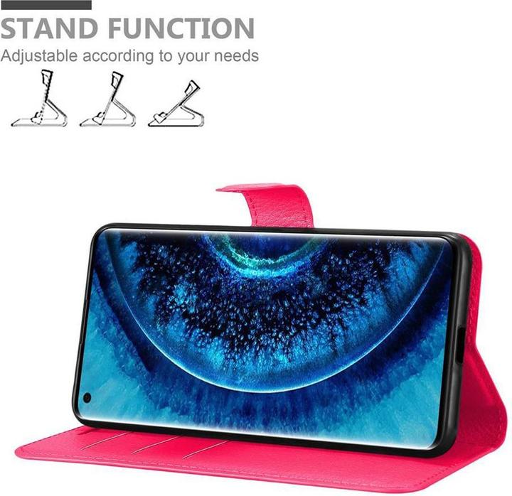 Produktbild Cadorabo Book mit Standfunktion Cover (Oppo Find X2)