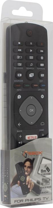 Image du produit Sbox RC-01404 Télécommande pour téléviseurs Philips (Télécommande spécifique à l'appareil)
