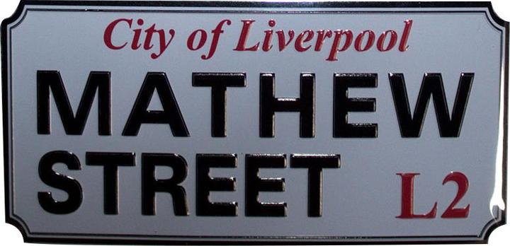 Image du produit Rock Off - Aimant de réfrigérateur MATHEW STREET LIVERPOOL (1 x)