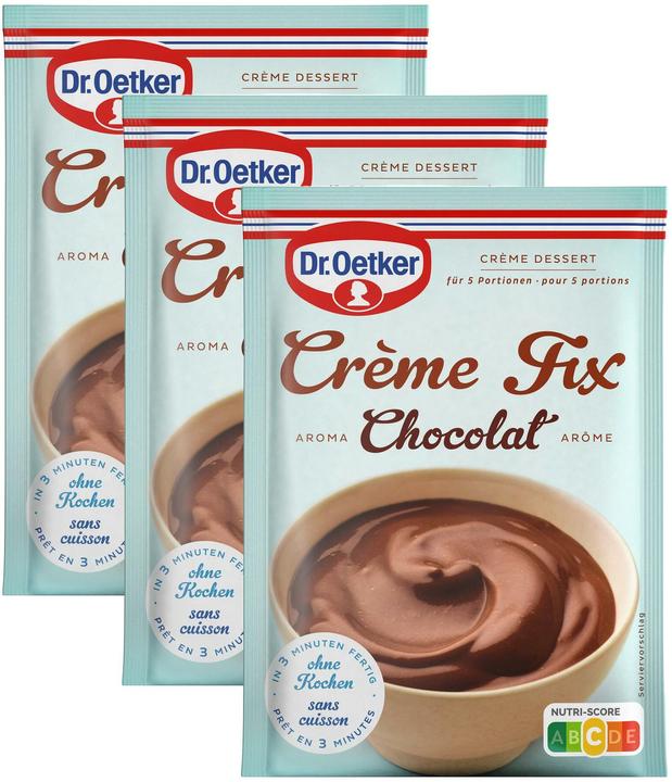 Produktbild Dr. Oetker Dr.Oetker Crème Fix Chocolat 3 x 113 g, Produkttyp (339 g)