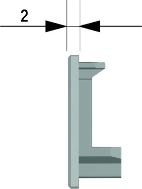 Actual product image Halemeier End caps ChannelLine A