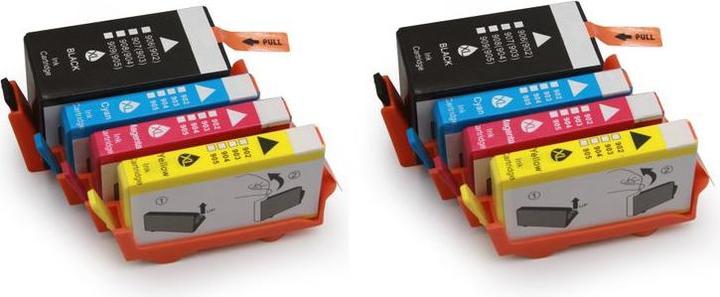 Image du produit Hermex Cartouche d'encre compatible XL pour HP OfficeJet Pro 6970 (M, CF, Y, C)