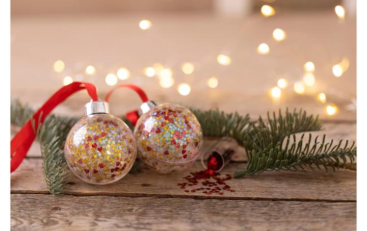 Image du produit Creativ Company Kit de bricolage boules de Noël paillettes