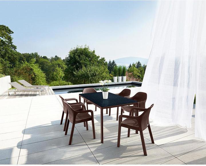 Produktbild Lechuza Cottage Stapelstuhl mokka