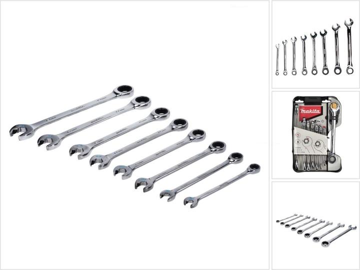 Produktbild Makita B-65523 (19 mm, 8 mm, 10  mm, 14 mm, 18 mm, 11 mm, 12 mm, 17 mm, 15 mm, 13 mm, 9 mm, 16 mm)