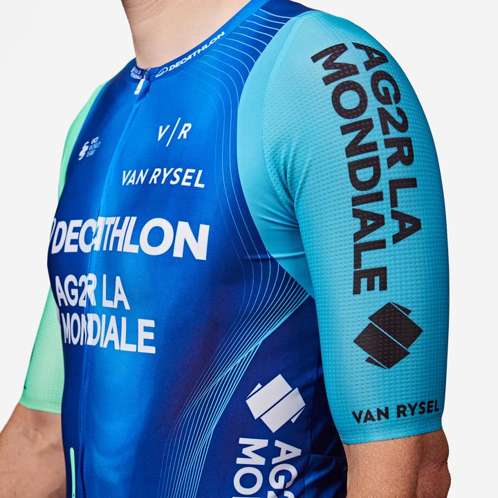 Image du produit Van rysel Maillot vélo route RCR PRO officiel - DECATHLON AG2R La Mondiale (XL)
