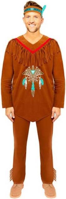 Produktbild Amscan Erwachsenenkostüm Native American Grösse Std (M/L)