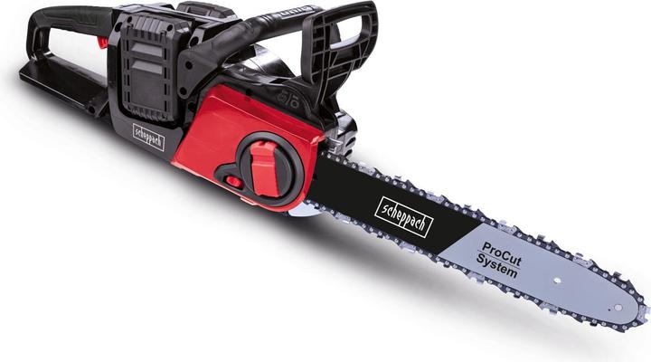 Actual product image Scheppach Battery Chainsaw BCHS350-ProS Duo (Battery chain saw)